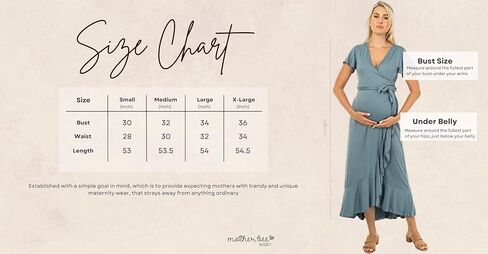 فستان ماذر بي للحوامل طويل أو مرتفع ومنخفض مع حزام قابل للتعديل in Kuwait