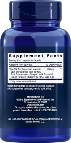Life Extension - Super Bio-Curcumin - 400 Mg - 60 Caps (Pack of 2) in Saudi Arabia