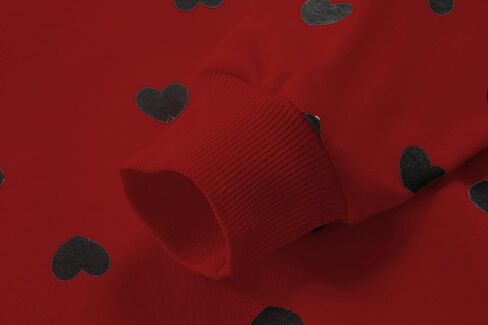 CM-Kid طفل الفتيات بلوزات عيد الحب القلب طباعة الملابس سترة للأطفال طويلة الأكمام البلوز قميص 2-7 سنوات in Kuwait