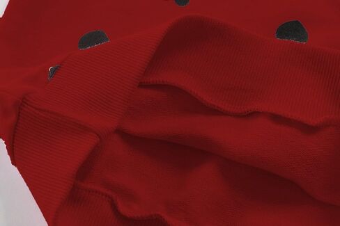 CM-Kid طفل الفتيات بلوزات عيد الحب القلب طباعة الملابس سترة للأطفال طويلة الأكمام البلوز قميص 2-7 سنوات in Kuwait