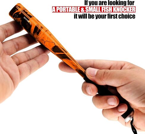 SAMSFX الصيد 9.5in الكاهن الأسماك Whacker الأسماك الخفافيش، المعادن الأسماك Whacker يطير الصيد الصلبة نادي أداة in Kuwait