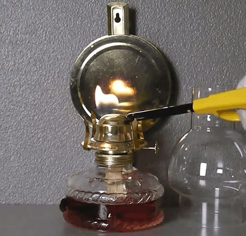 سينغرينغ مصباح زيت يثبت على الحائط بتصميم عتيق من الزجاج مع مراة زجاجية للمطبخ والاستخدام الداخلي in Kuwait