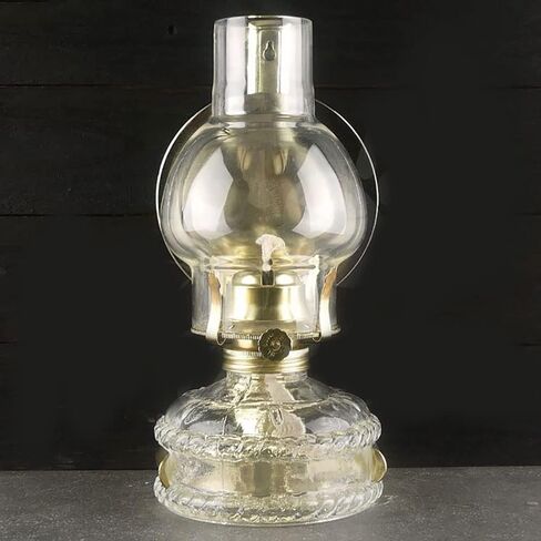 سينغرينغ مصباح زيت يثبت على الحائط بتصميم عتيق من الزجاج مع مراة زجاجية للمطبخ والاستخدام الداخلي in Kuwait