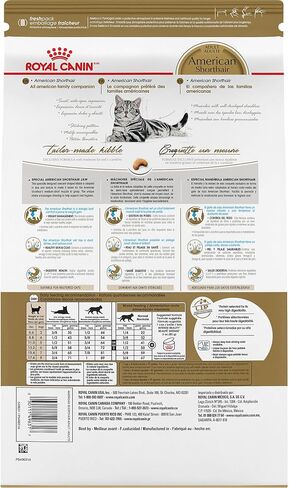 Royal Canin American Shorthair Breed Adult Dry Cat Food, 5.5 lb bag in Kuwait