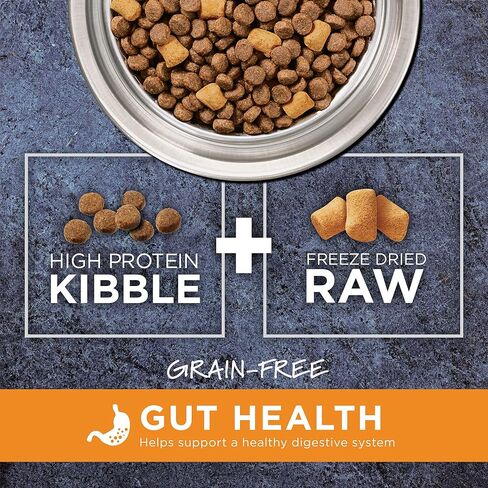 Instinct RawBoost Gut Health, Dry Dog Food + Freeze Dried, Chicken, 3.5 lb. in Kuwait