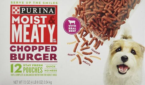 Moist & Meaty Chopped Burger by Nestle Purina Petcare in Saudi Arabia