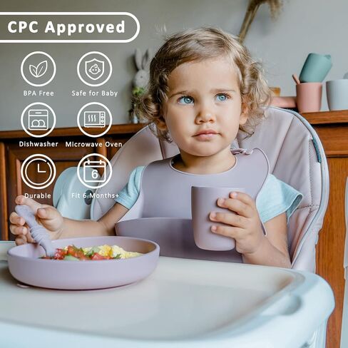 كوب سيليكون للأطفال الصغار من AULEGE، 2 كوب تدريب للشرب من السيليكون خالٍ من مادة BPA لمدة 6 أشهر فما فوق، 4 أونصة سائلة. كوب صغير مفتوح للأطفال الرضع (المريمية والأثير) in Kuwait