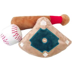 TONBO Popcorn and Pretzel - Crinkle Plush Cute Dog Toys in Kuwait