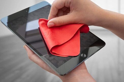 Ed Hicks 8* Premium Microfiber Screen Cleaning Cloths 7" x 7" for Cleaner iPad Tablets and Laptop Screens, Safety and Sports Glasses, Ski Goggles, Plus Sized Phones | Multi-Use Storage Pouch Included in Saudi Arabia