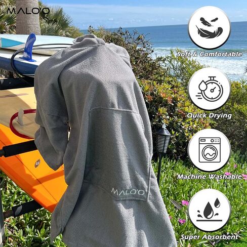 Malo'o Avo Microfiber Surf Poncho in Saudi Arabia