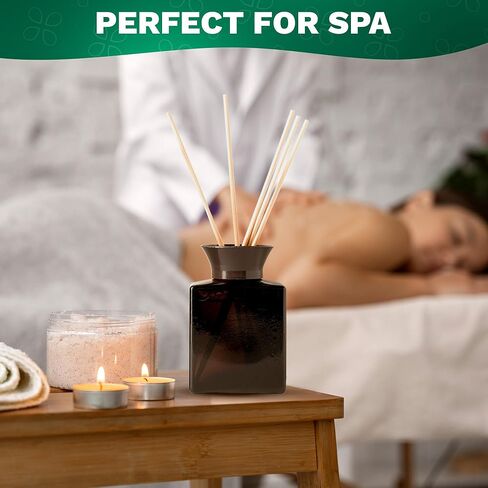 أعواد ناشرة القصب الطبيعية للمزهرية - 150 قطعة من أعواد القصب لموزع الزيوت الفتائل الخشبية، ناشرات الروائح العطرية، ناشر الزيوت العطرية، أعواد القصب - روائح زيوت ناشرة الروائح للمكتب المنزلي in Kuwait