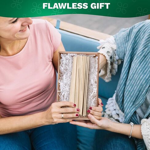 أعواد ناشرة القصب الطبيعية للمزهرية - 150 قطعة من أعواد القصب لموزع الزيوت الفتائل الخشبية، ناشرات الروائح العطرية، ناشر الزيوت العطرية، أعواد القصب - روائح زيوت ناشرة الروائح للمكتب المنزلي in Kuwait