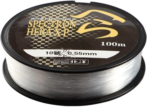 خيط صنارة صيد شفاف 0.5 ملم للحرف اليدوية بطول 100 متر خيط شفاف عالي المقاومة للتآكل لتعليق خرز الصيد من رويبو in Kuwait