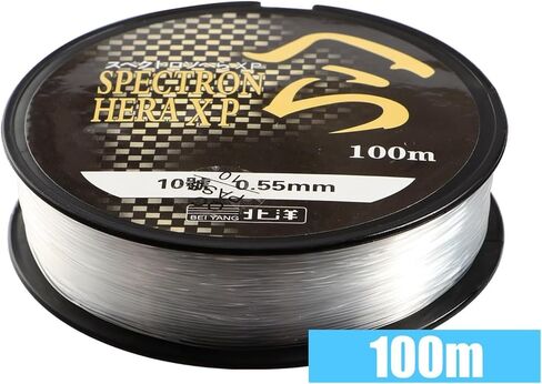 خيط صنارة صيد شفاف 0.5 ملم للحرف اليدوية بطول 100 متر خيط شفاف عالي المقاومة للتآكل لتعليق خرز الصيد من رويبو in Kuwait