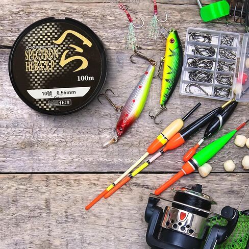 خيط صنارة صيد شفاف 0.5 ملم للحرف اليدوية بطول 100 متر خيط شفاف عالي المقاومة للتآكل لتعليق خرز الصيد من رويبو in Kuwait