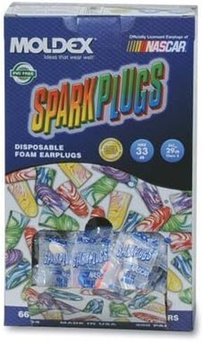 Moldex Sparkplugs Earplugs in PlugStation Dispenser Box - Uncorded (200 Pairs per Dispenser) (1 Dispenser Box) - AB-266-2-70 in Saudi Arabia