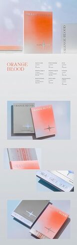 ENHYPEN : ORANGE BLOOD (KALPA Version) 4th Mini Album CD-R+Photocard A+Photocard B+Sticker+Postcard+Photo Paper+Poster with Lyrics+Photobook+(Extra ENHYPEN 8 Photocards+Pocket Mirror) in Saudi Arabia