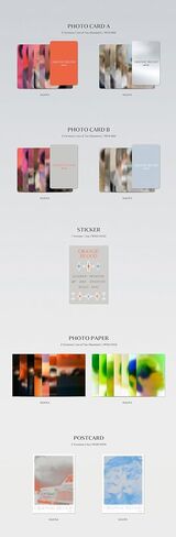 ENHYPEN : ORANGE BLOOD (KALPA Version) 4th Mini Album CD-R+Photocard A+Photocard B+Sticker+Postcard+Photo Paper+Poster with Lyrics+Photobook+(Extra ENHYPEN 8 Photocards+Pocket Mirror) in Saudi Arabia