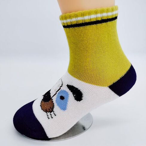 10 ازواج من الجوارب القطنية للاطفال الاولاد الصغار لسن 1-2 سنوات، جوارب روبوت للاطفال القطارات والشاحنات والسيارات، جوارب اطفال مبتكرة in Kuwait