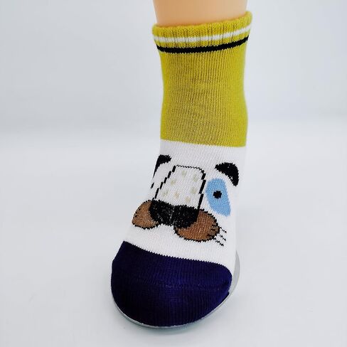 10 ازواج من الجوارب القطنية للاطفال الاولاد الصغار لسن 1-2 سنوات، جوارب روبوت للاطفال القطارات والشاحنات والسيارات، جوارب اطفال مبتكرة in Kuwait