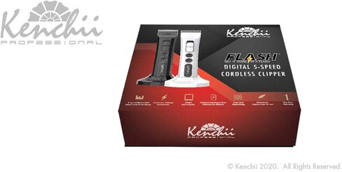 كينشي ماكينة حلاقة لاسلكية رقمية فلاش، اسود لؤلؤي - شفرة 4 في 1، شفرات قابلة للتعديل والفصل in Kuwait