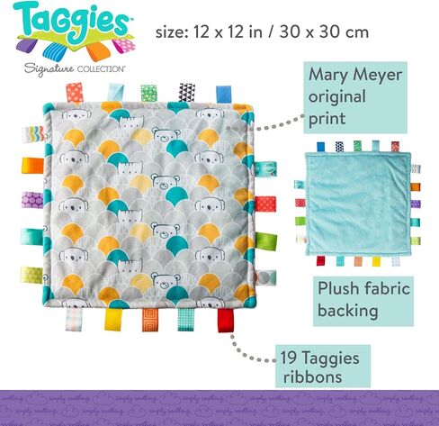 Taggies Original Blanket, 12 X 12", Comfy Peekaboo (41512) in Saudi Arabia