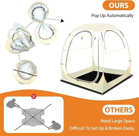 خيمة رياضية مقاومة للطقس من يوركيزر، مأوى فوري للخيمة in Kuwait
