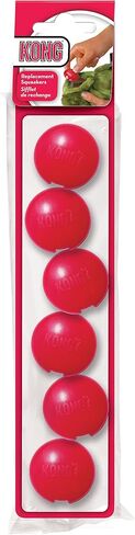 KONG Squeaker Refill Dog Toy, Large, 4 per Pack in Saudi Arabia