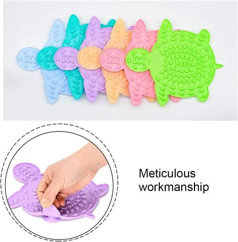 وسادة لعق الكلاب صديقة للبيئة من السيليكون، لوح لعق الكلاب، وسادة تدريب رياضية للحمام، وحدة تغذية للحيوانات الاليفة لتدريب القطط والكلاب in Kuwait