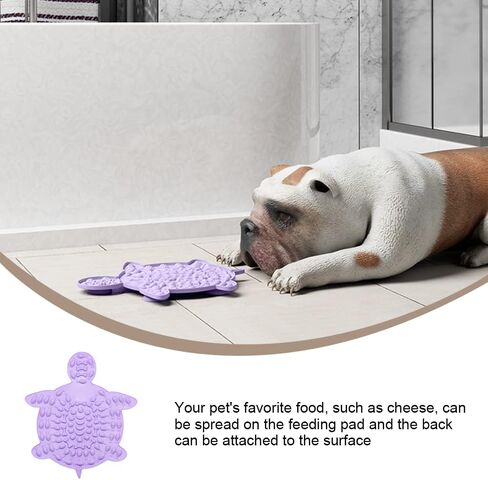 وسادة لعق الكلاب صديقة للبيئة من السيليكون، لوح لعق الكلاب، وسادة تدريب رياضية للحمام، وحدة تغذية للحيوانات الاليفة لتدريب القطط والكلاب in Kuwait