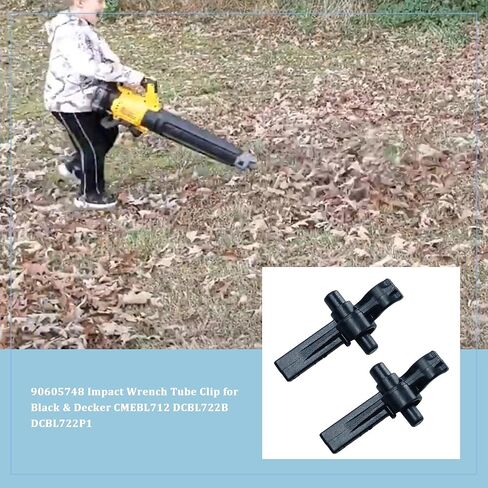Follde 90605748 بديل لـ DeWalt وBlack & Decker مشبك أنبوب مفتاح الربط يناسب CMEBL712 DCBL722B DCBL723P1 (قطعتان) in Kuwait