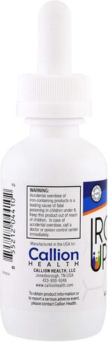 A.C. Grace Company, Iron Up, Liquid Iron Supplement, Grape Flavor, 2 fl oz (60 ml) in Saudi Arabia