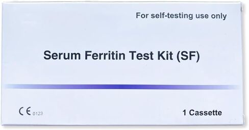 مجموعة اختبار BecaGoode Ferritin في المنزل (SF) لمراقبة مستوى الحديد الصحي - عبوة واحدة in Kuwait