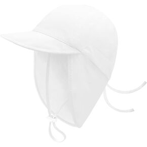 Baby Sun Hat Baby Hats with Neck Flap Infant Sun Hat UPF50+ Cotton Toddler Beach Hat Newborn Sun Hat Baby Baseball Cap