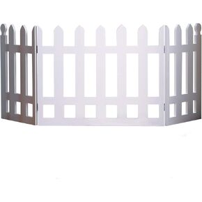 بوابة بيكيت سياج قابلة للطي للحيوانات الاليفة بلون ابيض in Kuwait