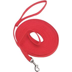 Coastal Cotton Web Training Dog  Leash Red 20 ft. in Kuwait