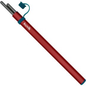 Kuvik Titanium Chopsticks with Blue Carrying Case - Ultralight and Reusable Chopsticks for Camping