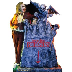 Cardboard People Beetlejuice بالحجم الطبيعي قطع الورق المقوى - Beetlejuice (فيلم 1988) in Kuwait