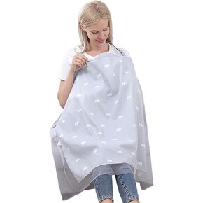 Sviiolnnr Nursing Cover for Breastfeeding, Multi-Use Muslin Breastfeeding Cover，360° Coverage，Easy breastfeeding privacySviiolnnr Nursing Cover for Breastfeeding, Multi-Use Muslin Breastfeeding Cover， in Kuwait