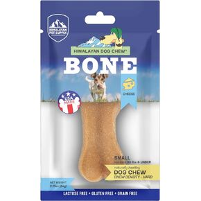 Cheese Dog Chew Bone | Long Lasting-Stain Free-Protein Rich-Low Odor | 100% Natural, Healthy & Safe | No Lactose, Gluten, Soy or Grains | for Dogs 30 lbs and Under in Saudi Arabia