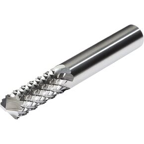 Micro 100 RDD-40 135° Drill Point, Diamond Cut Router, Solid Carbide Tool, 3/16" Cutter Diameter, 5/8" Flute Length, 3/16" Shank Diameter, 2" Overall Length in Kuwait