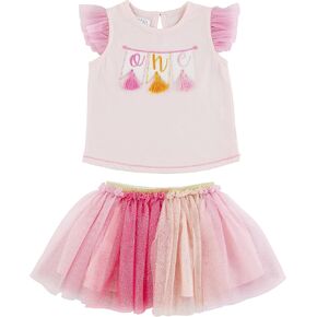 Mud Pie baby-girls Toddler Girl Birthday Tutu Set in Saudi Arabia
