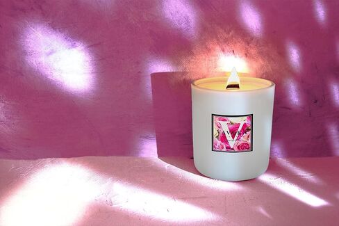 Fraser Fir Wood Wick Candles That Crackle, 14 ounce Matte White Jar, Our Signature Fragrance Smells Like Real Pine Scent! Vegan, Soy, Non Toxic. Hand-Crafted in USA. in Saudi Arabia