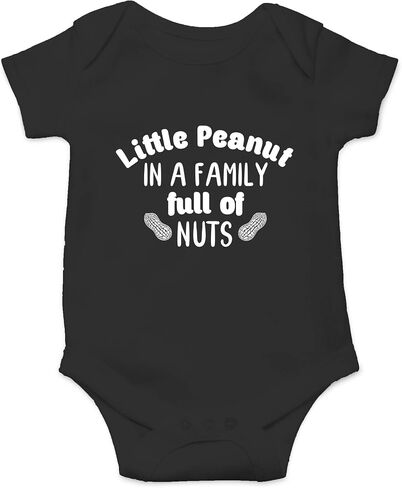 CBTwear Little Peanut - هدايا مضحكة للعائلة الجديدة - بدلة أطفال لطيفة من قطعة واحدة in Saudi Arabia