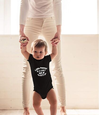 CBTwear Little Peanut - هدايا مضحكة للعائلة الجديدة - بدلة أطفال لطيفة من قطعة واحدة in Saudi Arabia