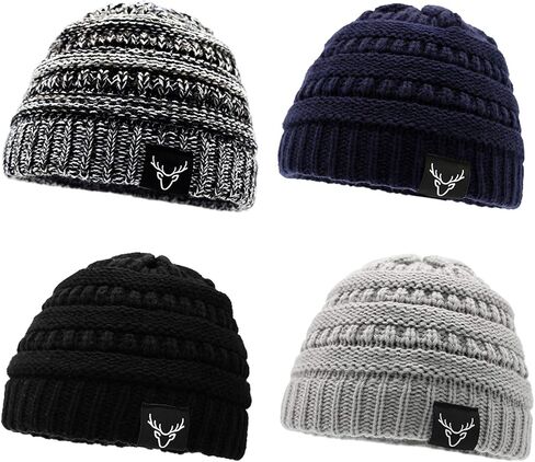 Sarfel Baby Hats Knit Warm Baby Winter Hats Soft Kids Infant Toddler Beanie Baby Beanies for Boys Girls Gifts in Saudi Arabia