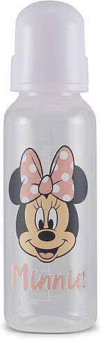 Baby Bottles 9 oz for Boys and Girls| 3 Pack of Disney "Mickey Mouse Pose" Infant Bottles for Newborns and All Babies | BPA-Free Plastic Baby Bottle for Baby Shower in Saudi Arabia