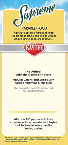 Kaytee Supreme Bird Food For Parakeets, 2-Lb Bag in Saudi Arabia