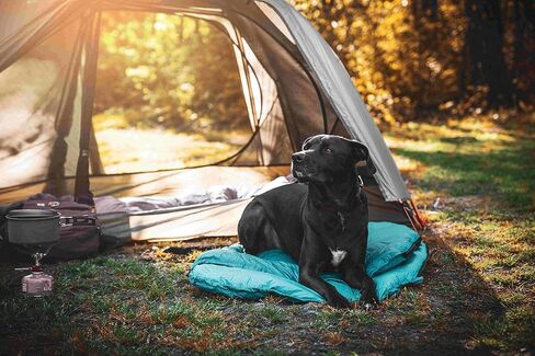 Happy Trails PNW 11 oz Ultralight Dog Sleeping Bag Backpacking—Outdoor Dog Bed for Hiking—Backpacking Gear for Dogs—Dog Hiking Gear—Dog Camping Gear—Packable Sleeping Bag for Dogs—Dog Travel Bed in Saudi Arabia