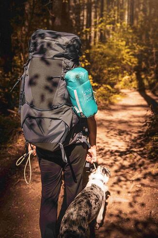 Happy Trails PNW 11 oz Ultralight Dog Sleeping Bag Backpacking—Outdoor Dog Bed for Hiking—Backpacking Gear for Dogs—Dog Hiking Gear—Dog Camping Gear—Packable Sleeping Bag for Dogs—Dog Travel Bed in Saudi Arabia